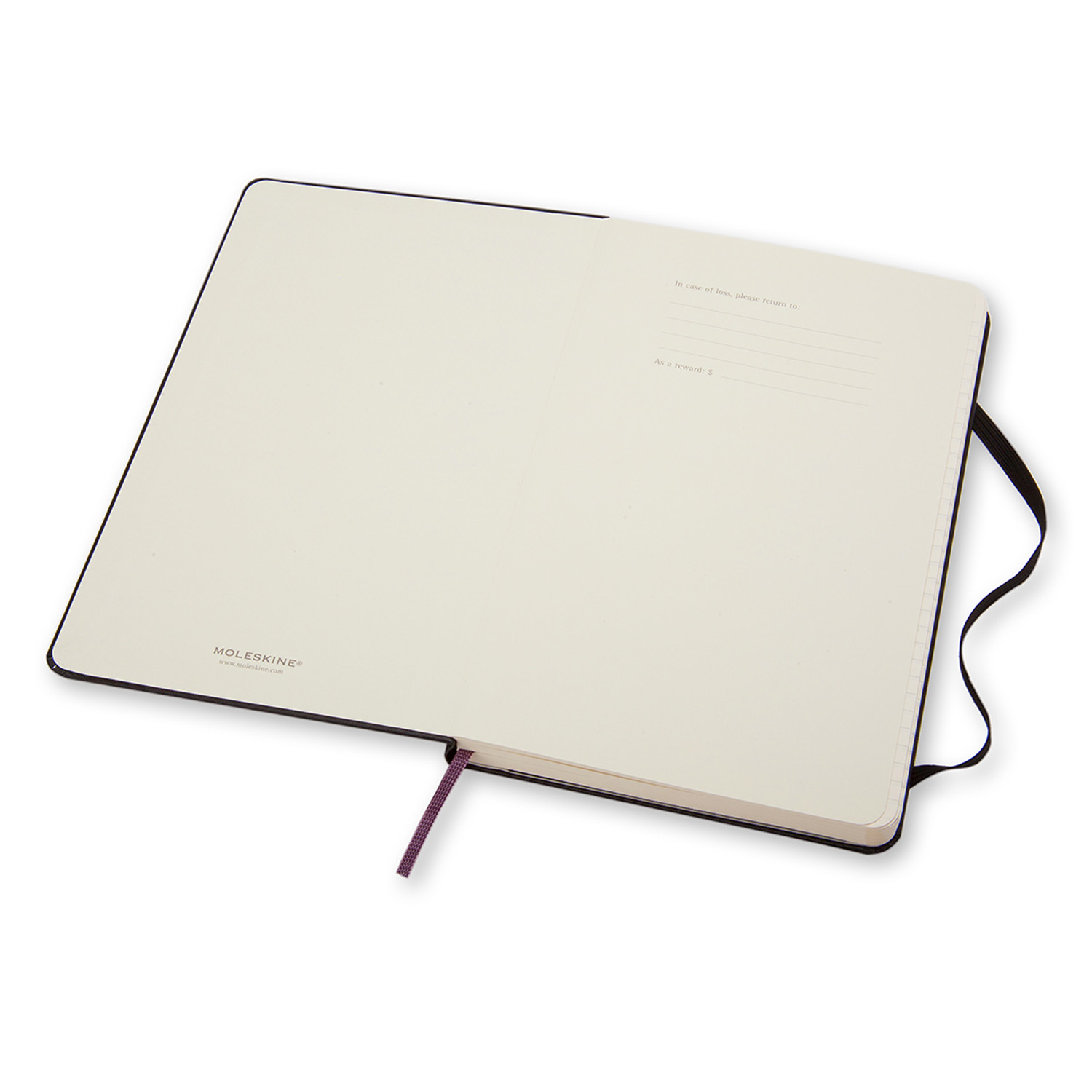 Moleskine Classic Large Notebook Ruled, black Urban Finn