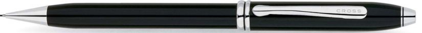 Cross Townsend pencil, black lacquer/chrome