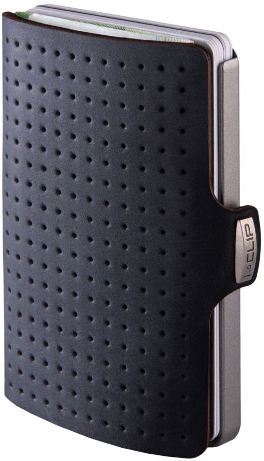 I-Clip I-Clip Advantage Black Robutense Wallet, Black