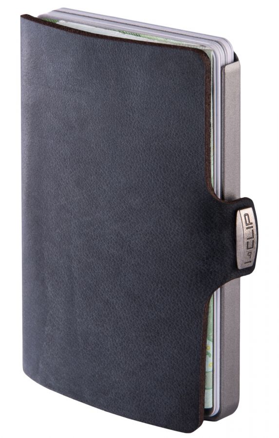 I-Clip I-Clip Soft Touch lompakko, musta