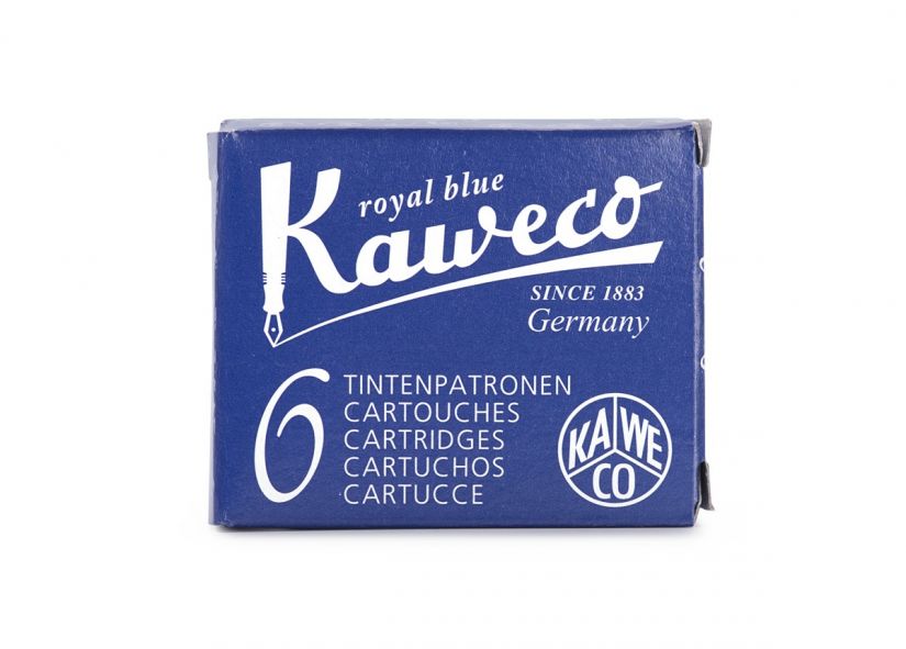 Kaweco Ink Cartridges 6-pack, Royal Blue