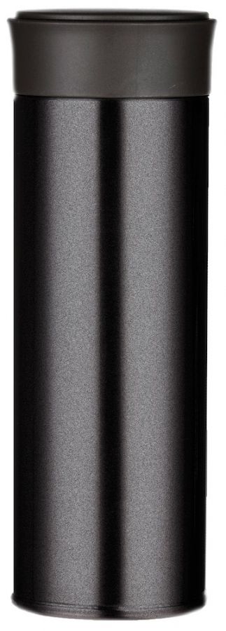 Magisso Magisso Visibility Reflective Thermos Bottle, Onyx Black