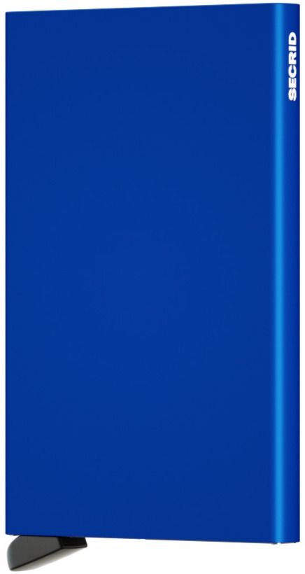 Secrid Cardprotector Aluminium Wallet, Blue