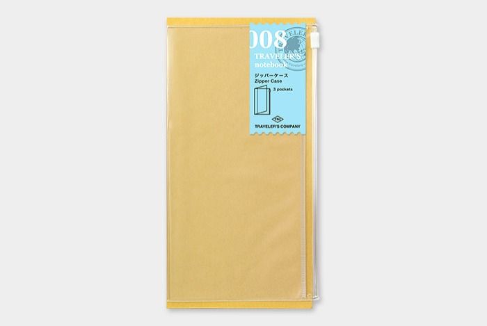 Traveler’s Notebook Zipper Case muistikirjan säilytyspussi
