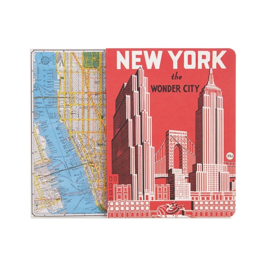 Cavallini & Co. Notebook Set New York, 2 pcs