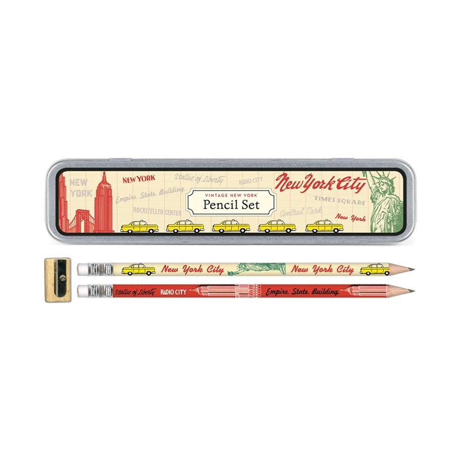 Cavallini & Co. Pencil Set New York