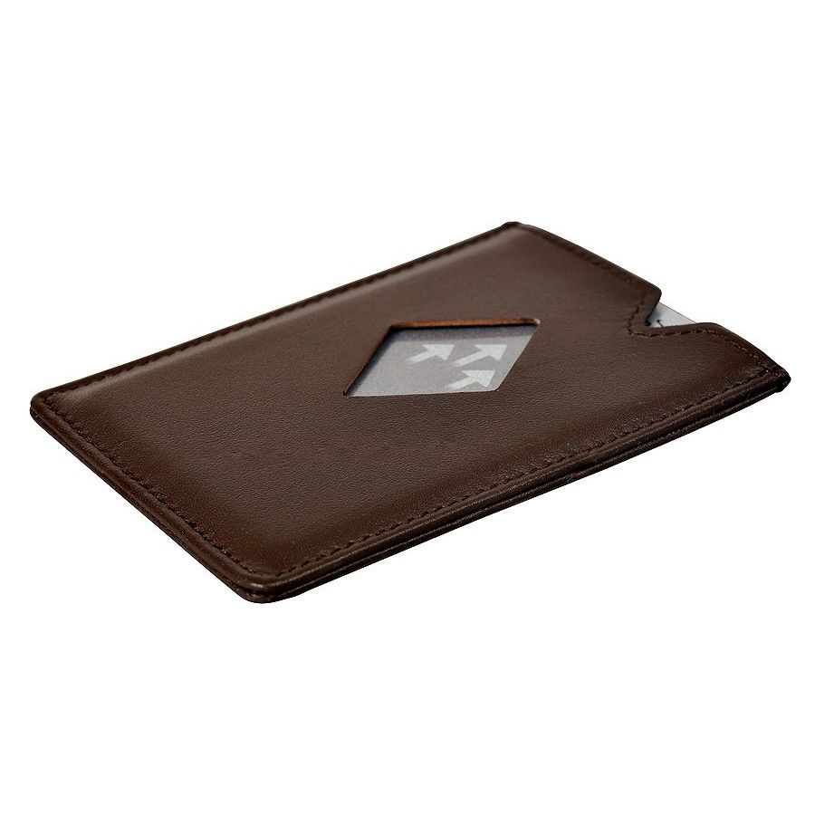 Exentri City Leather Wallet, Brown