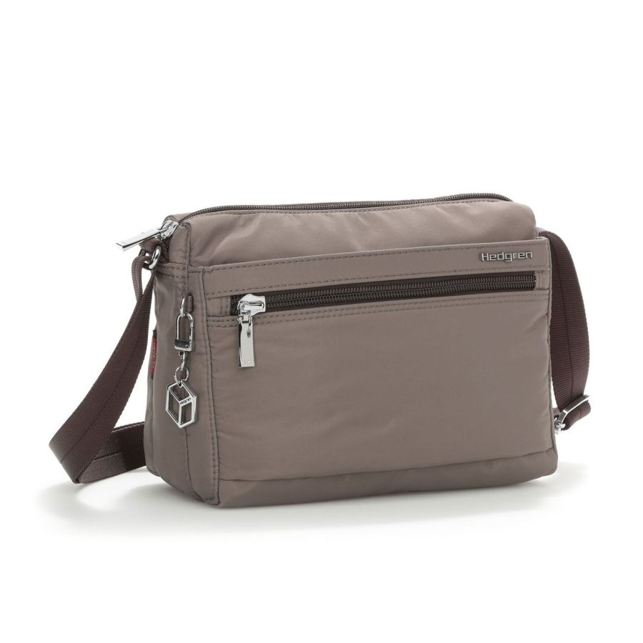 Hedgren Inner City Eye Shoulder Bag, Sepia/Brown