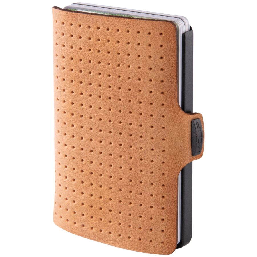 I-Clip Advantage Leather wallet, Caramel