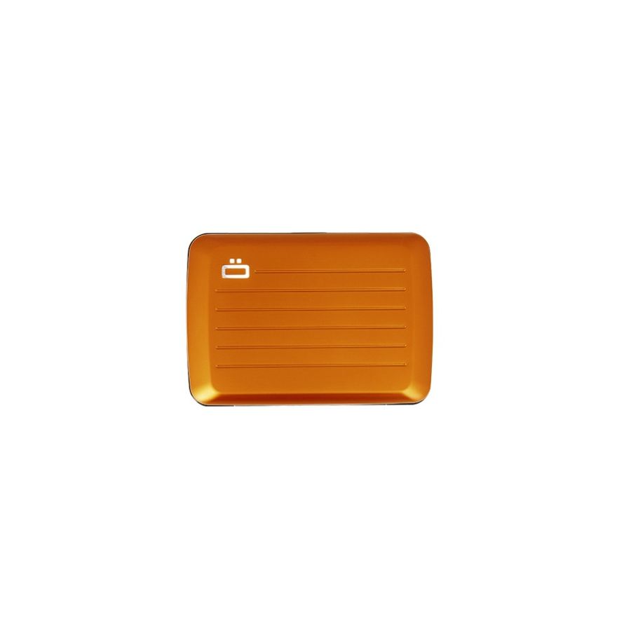 Ögon Designs Stockholm v2 RFID-suojattu alumiinilompakko, oranssi