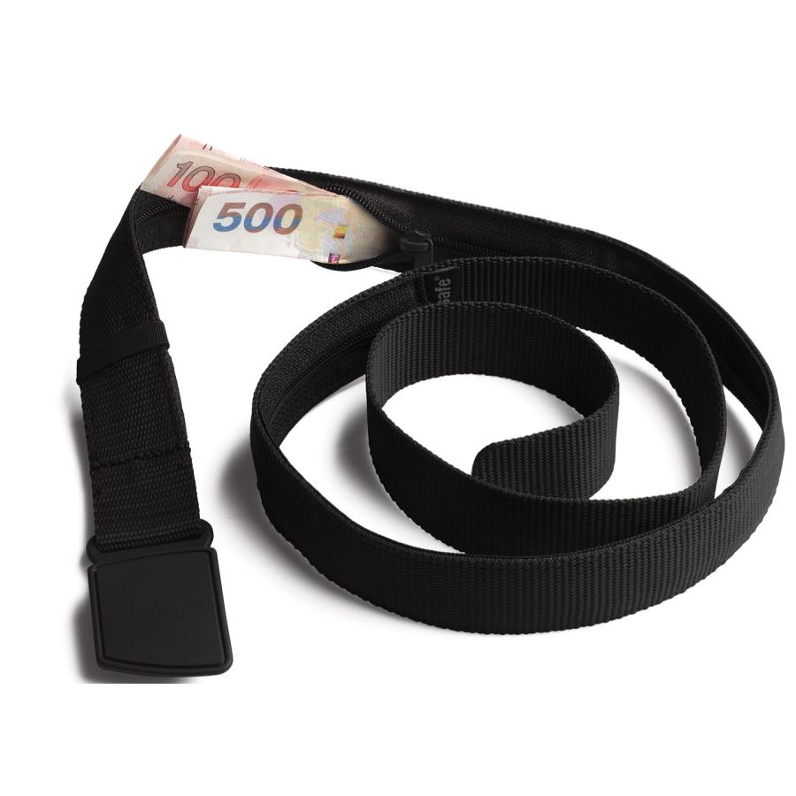 Pacsafe Cashsafe Travel Belt Wallet Black