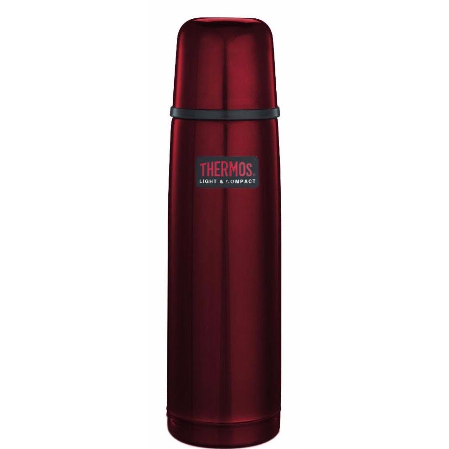 Thermos FBB 500 ml Vacuum Insulated Bottle, Midnight Red