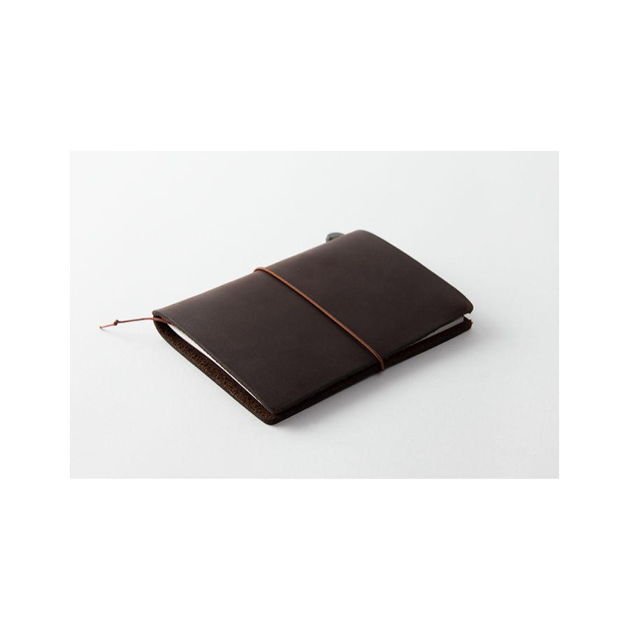 Traveler’s Notebook Passport Size pieni muistikirja, tummanruskea