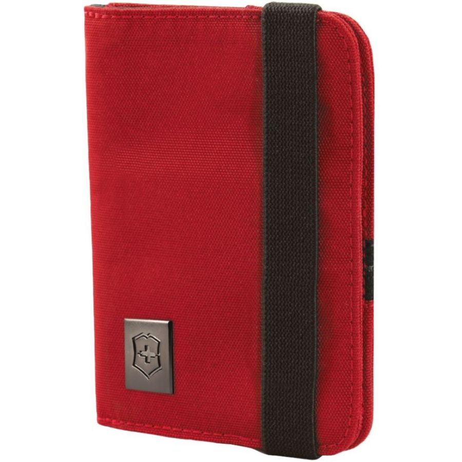 Victorinox RFID-protected Passport wallet, red