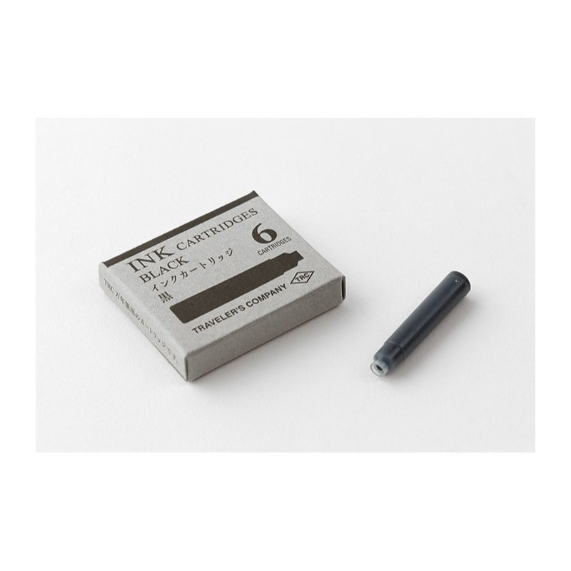 Midori Cartridge For Br Fountain Pen Black Urban Finn