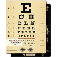Cavallini & Co. Notebook Set Vintage Charts, 2 pcs