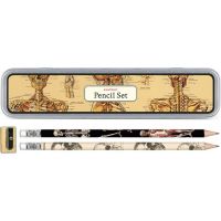 Cavallini & Co. Pencil Set Anatomy