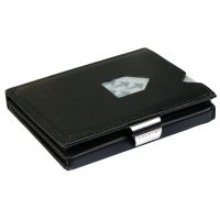 Exentri Leather RFID-suojattu lompakko, musta