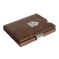 Exentri Leather Wallet (RFID-Block), Hazelnut