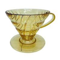 Hario V60 20th Anniversary Coffee Dripper Size 02, Tsukimi Yellow