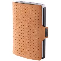 I-Clip Advantage Leather wallet, Caramel