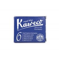 Kaweco Ink Cartridges 6-pack mustepaketti, sininen