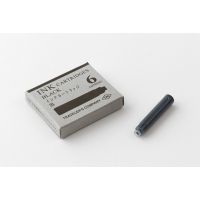 Traveler’s Company Cartridge for Brass Fountain Pen, black