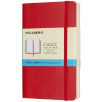 Moleskine Classic Pocket Notebook Dotted, red