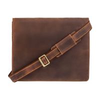 Visconti Harvard L miesten olkalaukku, vaalean ruskea