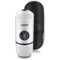 Wacaco Nanopresso Elements Chill White - Portable Espresso Maker + Protective Case