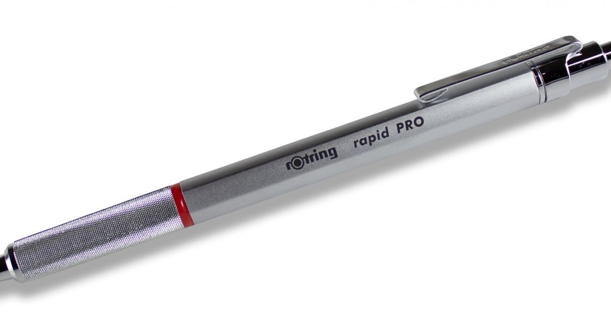 rOtring Rapid PRO Mechanical Pencil, 0.7 mm, Matte Black