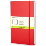 Moleskine Classic Large Notebook Plain, red