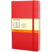 Moleskine Classic Large Notebook Ruled, red