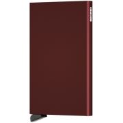 Secrid Cardprotector Aluminium Wallet, Bordeaux