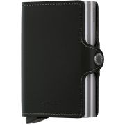 Secrid Twinwallet Leather Wallet, Original Black