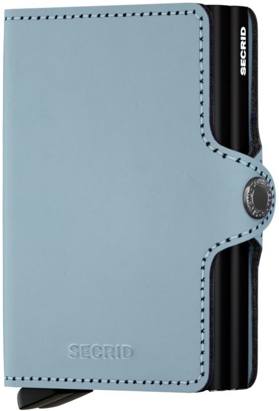 Secrid Secrid Twinwallet Leather Wallet, Matte Blue